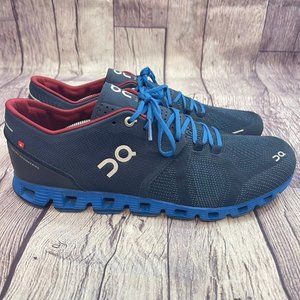 On Cloud X Running Shoes Men's Size 11.5 Midnight Cobalt Blue